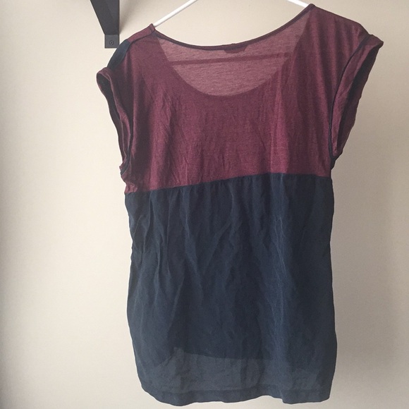 Club Monaco Color Block Blouse - Picture 2 of 3